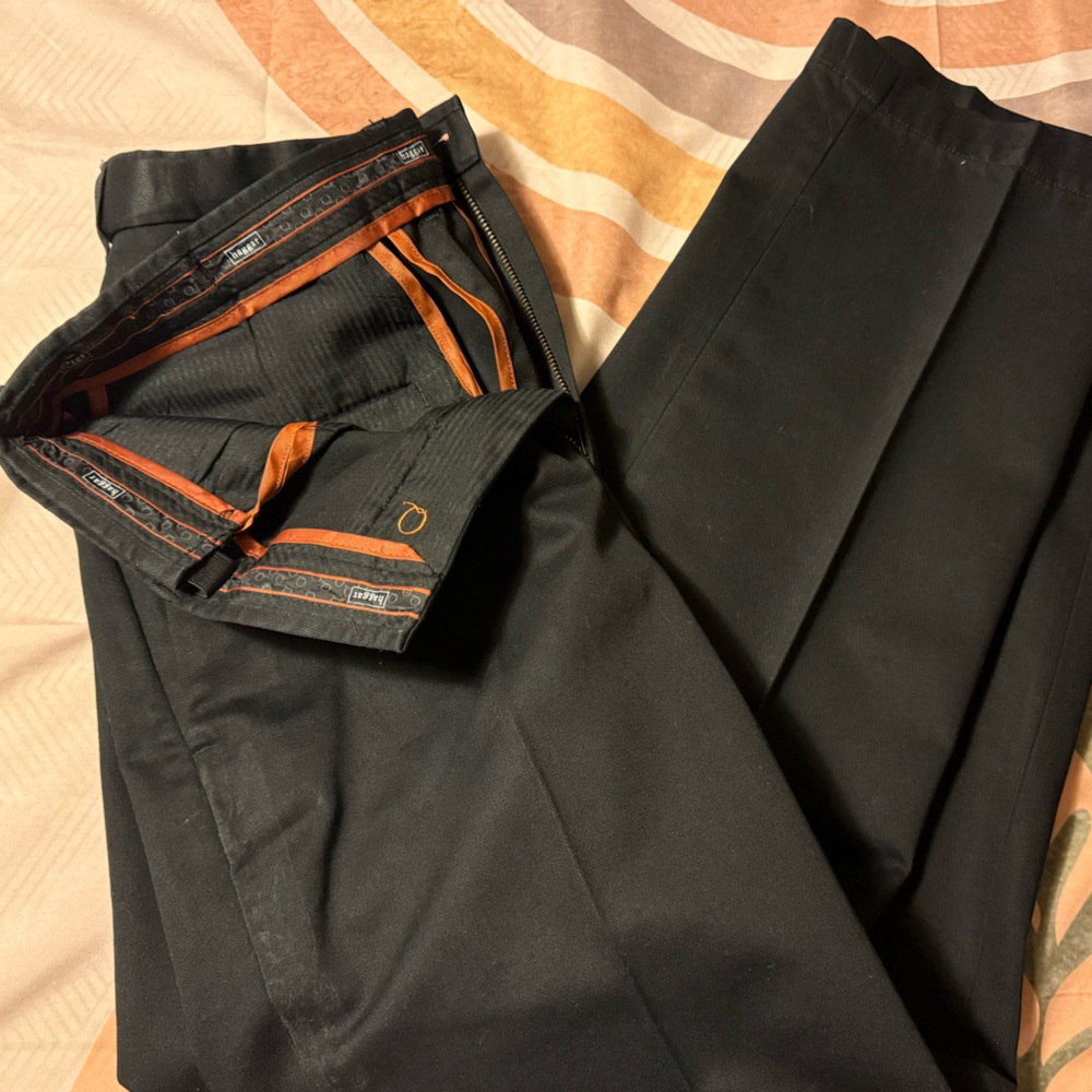 ✨ Haggar Men’s Black Uniform Pants - Picture 2 of 8